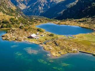 Hike, Mountain lake, Hiking