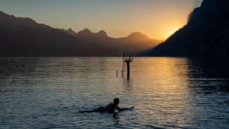 Bathing beach
