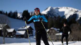 Snow, cross-country skiing, experience