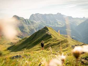 Mountains, mountain summer, Älplibahn Malans, Bündner Herrschaft, Vilan round tour, view, Malans
