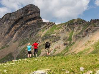 Alpine folding UNESCO Tectonic Arena Sardona