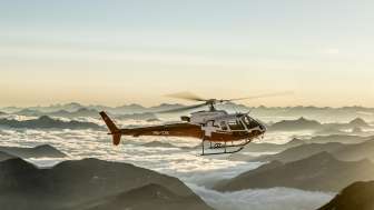 Helicopter panoramic sightseeing flight Heidiland