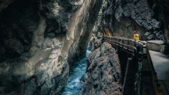 Experience nature, Altes Bad Pfäfers, Tamina Gorge, Pfäfers, Bad Ragaz
